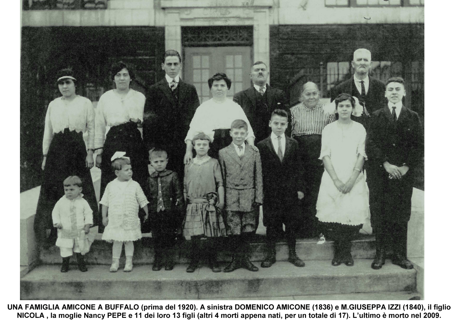 Una famiglia AMICONE a Buffalo.  